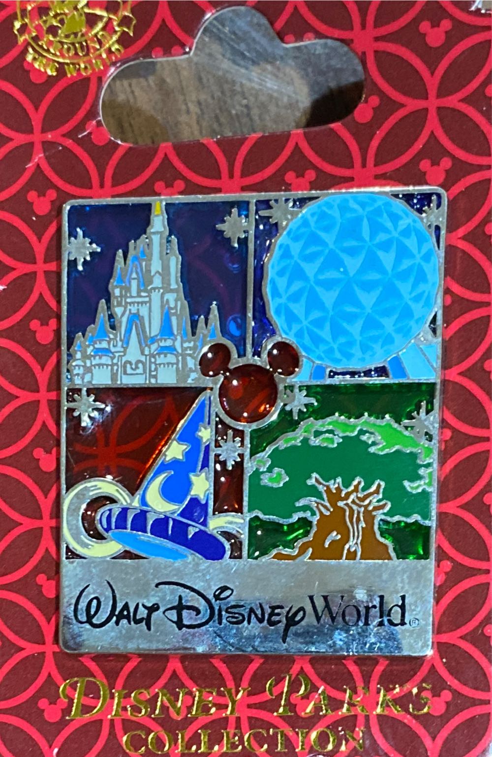 Winnie The Pooh Pink Alamode 100th Anniversery Jumbo Pin