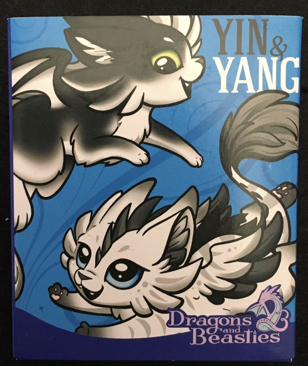 D&B Yin & Yang Dracatons - Enamel Pin pin collectible [Barcode 810002711558] - Main Image 2
