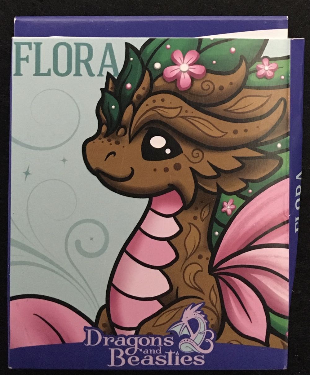 D&B Flora (Earth) Elemental Flower Dragon - Enamel Pin pin collectible [Barcode 810002711404] - Main Image 2