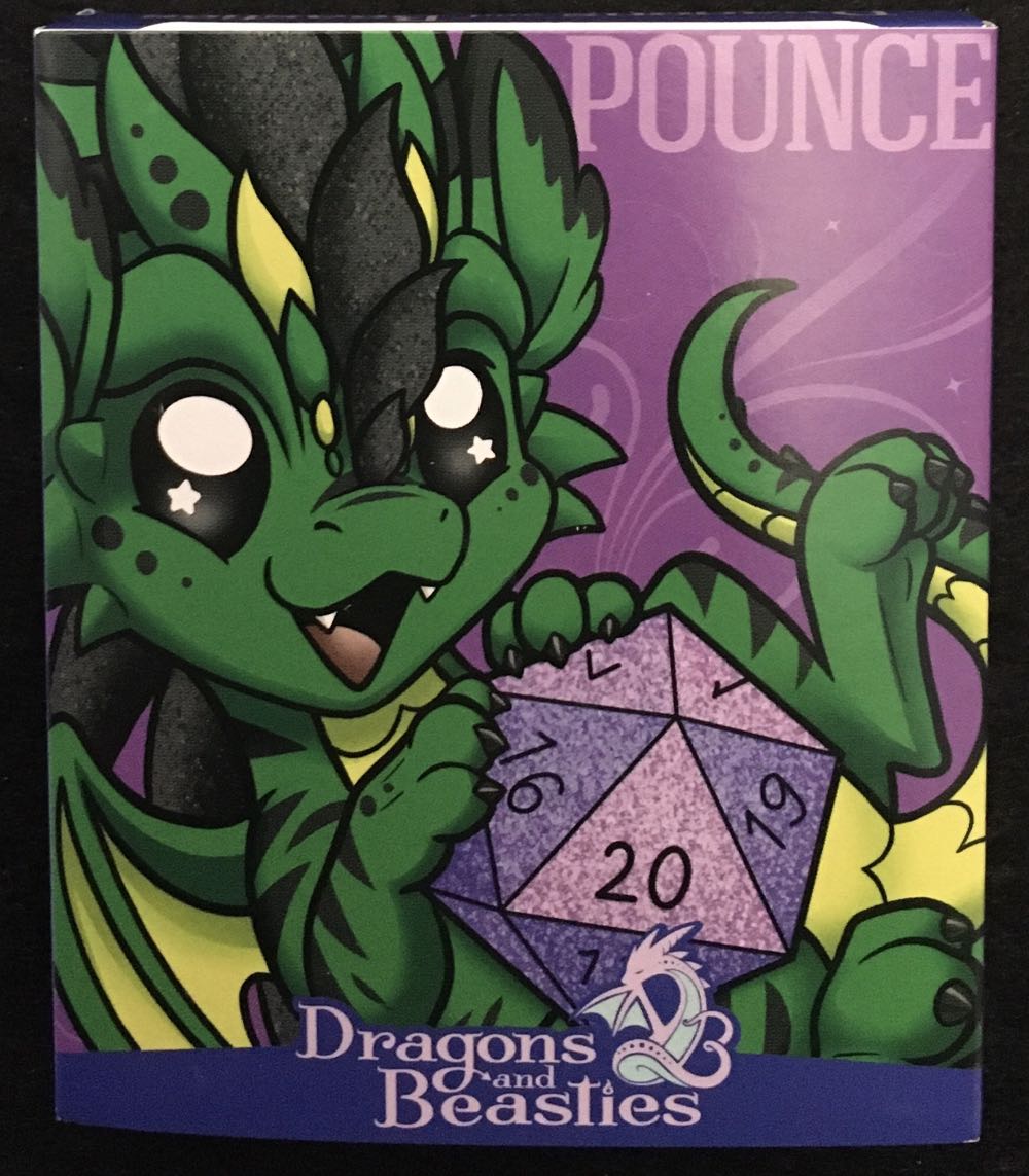 D&B Pounce Dice Dragon - Enamel Pin pin collectible [Barcode 810002711510] - Main Image 2
