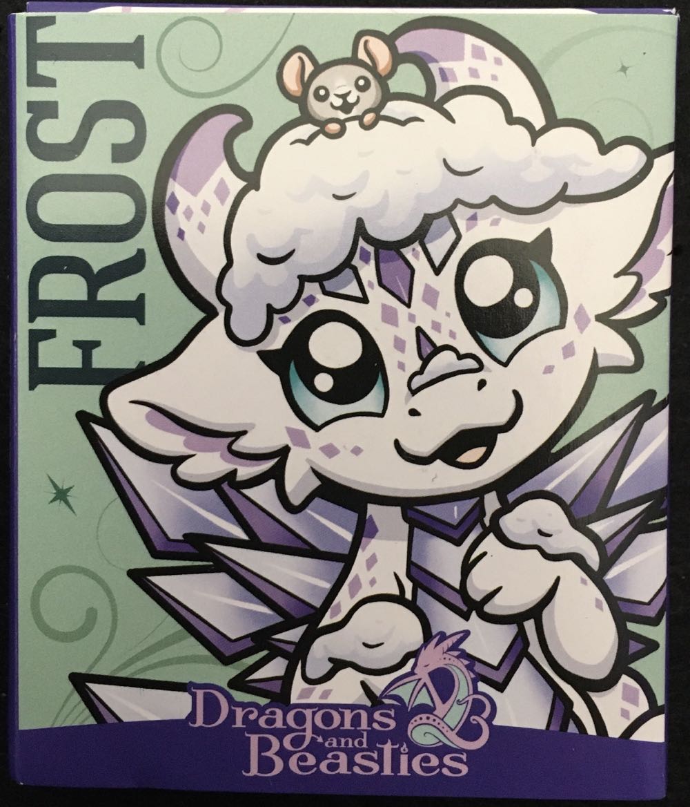 D&B Frost The Winter Dragon - Enamel Pin pin collectible [Barcode 810002711169] - Main Image 2