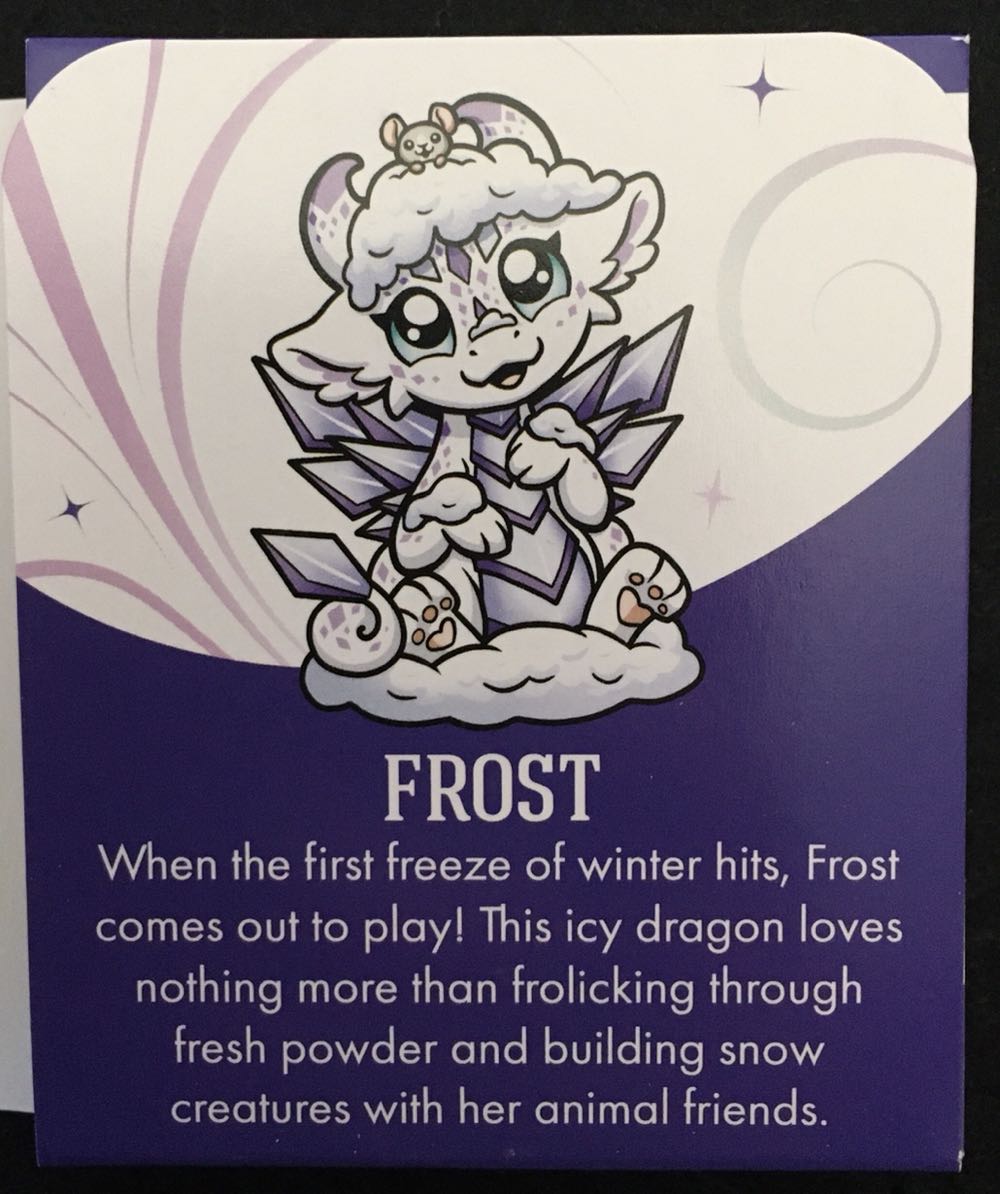 D&B Frost The Winter Dragon - Enamel Pin pin collectible [Barcode 810002711169] - Main Image 3