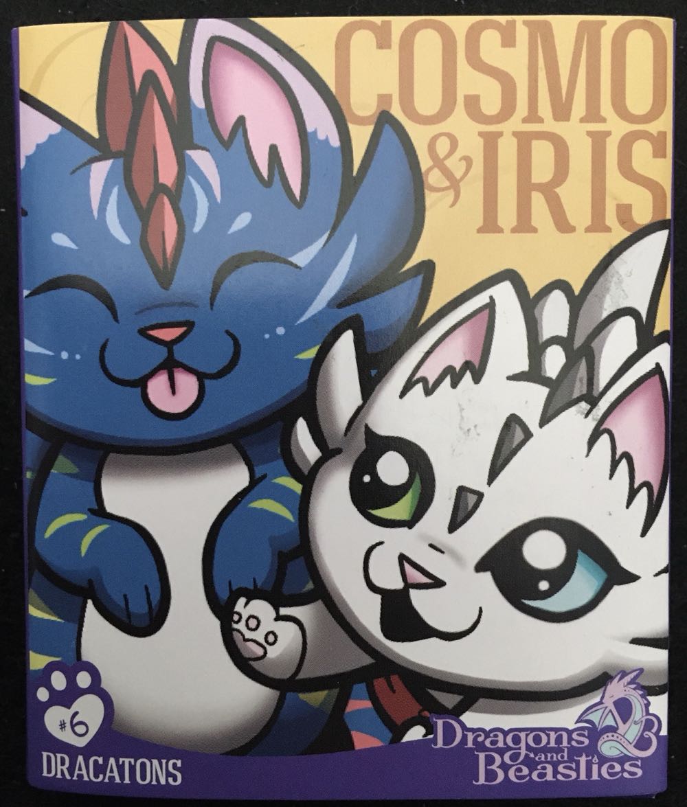 D&B Cosmo & Iris Dracatons Set 6 - Enamel Pin pin collectible [Barcode 810002711312] - Main Image 2