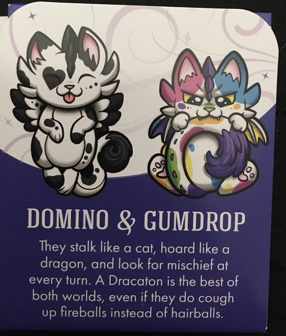 D&B Domino & Gumdrop Dracatons Set 1 - Enamel Pin pin collectible [Barcode 810002711305] - Main Image 3
