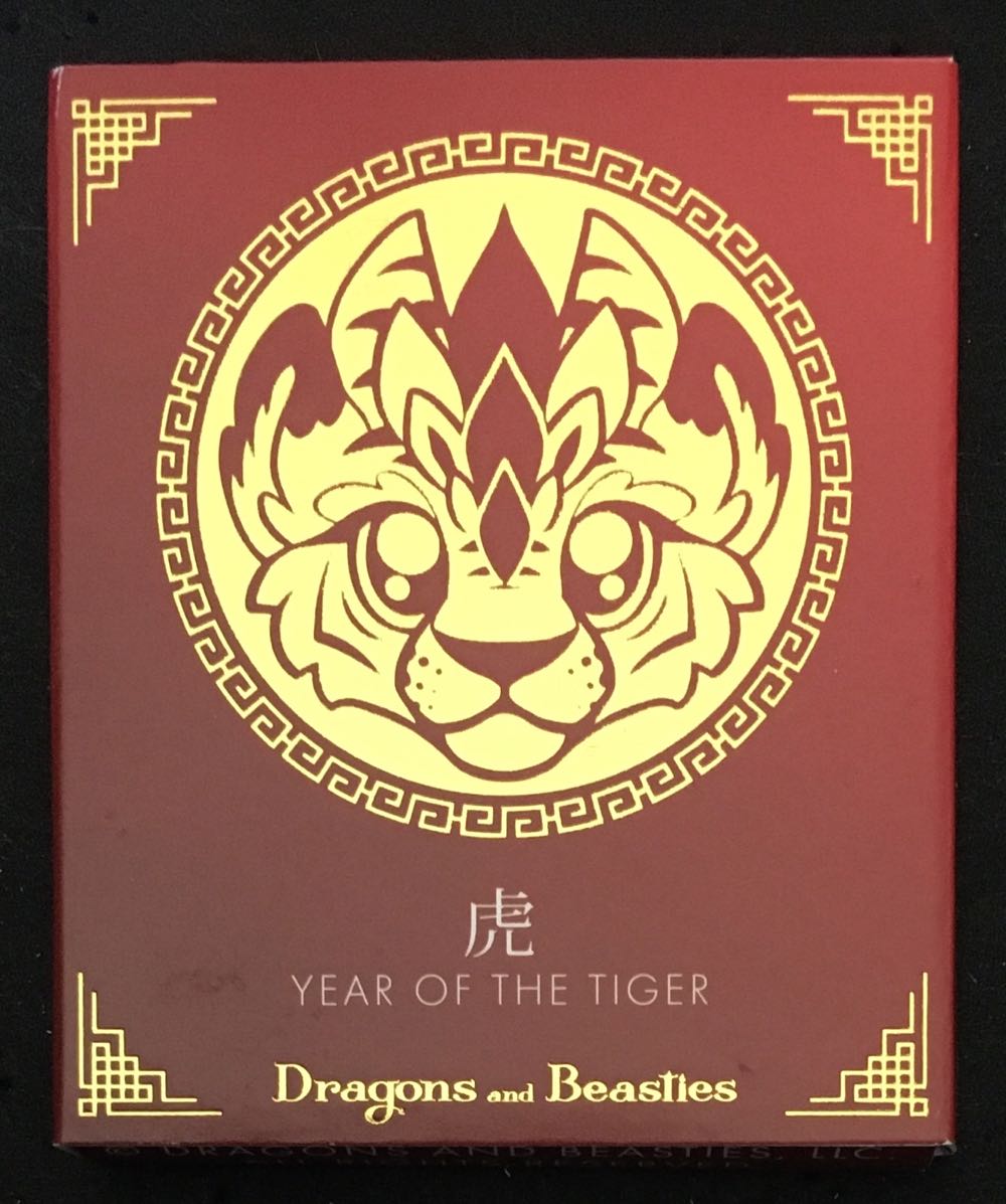 D&B Tiger Chinese Zodiac - Enamel Pin pin collectible [Barcode 810002711435] - Main Image 2