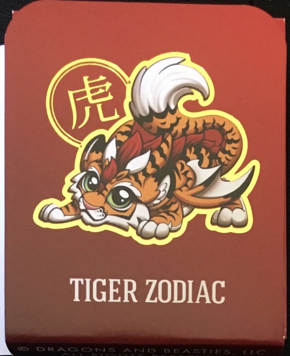D&B Tiger Chinese Zodiac - Enamel Pin pin collectible [Barcode 810002711435] - Main Image 3