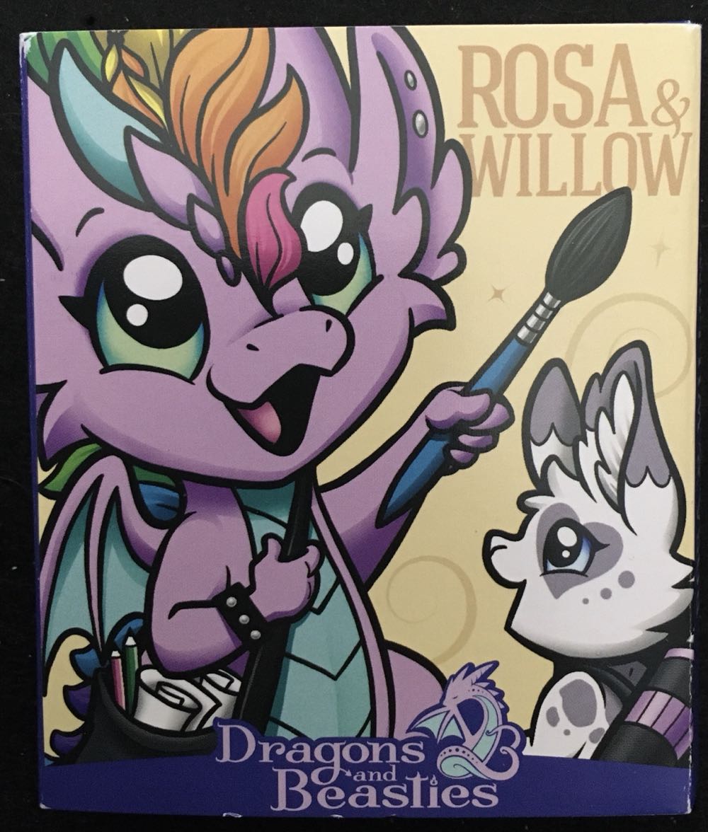 D&B Rosa & Willow Dragons With Friends - Enamel Pin pin collectible [Barcode 810002711428] - Main Image 2