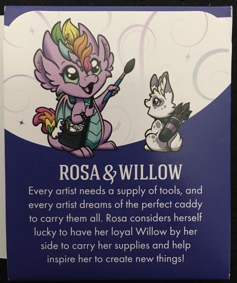 D&B Rosa & Willow Dragons With Friends - Enamel Pin pin collectible [Barcode 810002711428] - Main Image 3