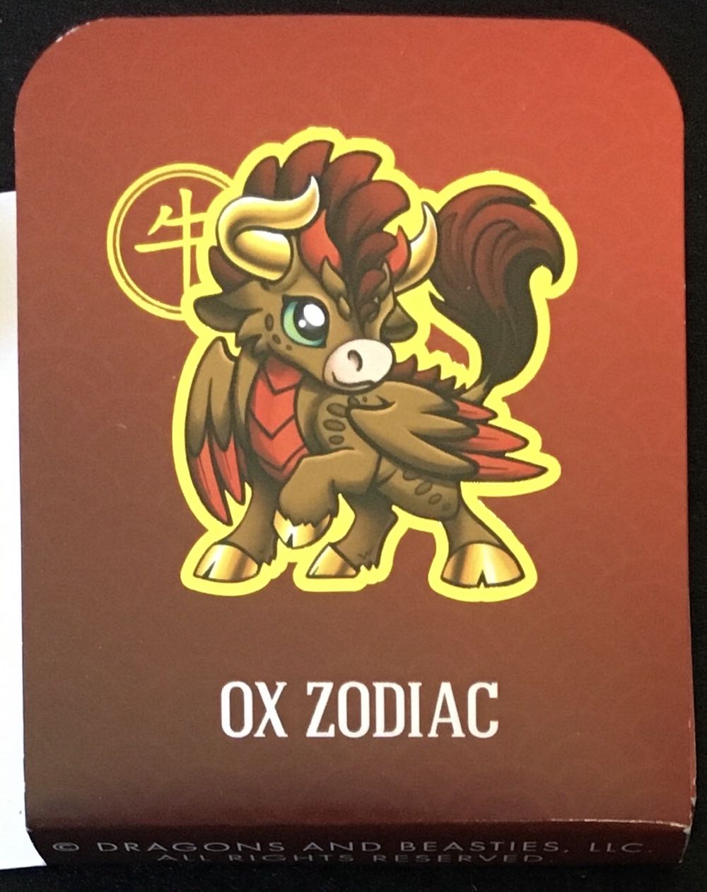 D&B Ox Chinese Zodiac - Enamel Pin pin collectible [Barcode 810002711541] - Main Image 3