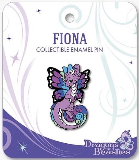 D&B Fiona Butterfly Dragon - Enamel Pin pin collectible - Main Image 1