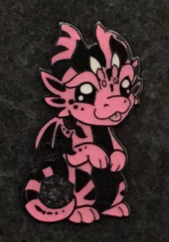 D&B Jazzy Gem Dragons Series 2 - Enamel Pin pin collectible [Barcode 810002711039] - Main Image 2