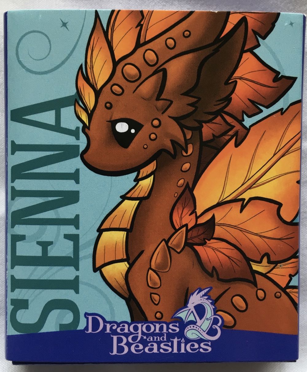 D&B Sienna (Classic) The Autumn Dragon - Enamel Pin pin collectible [Barcode 810002710803] - Main Image 2