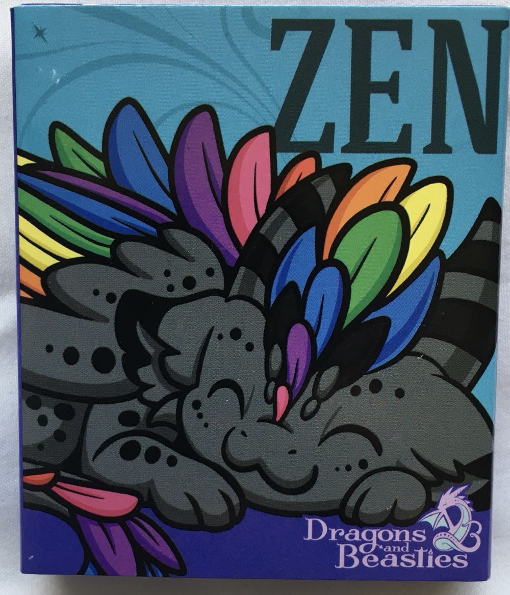 D&B Zen Rainbow Book Dragon - Enamel Pin pin collectible [Barcode 810002711206] - Main Image 2
