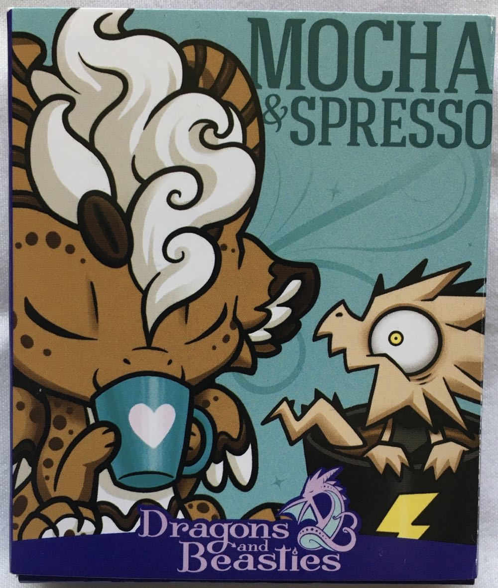 D&B Mocha & Spresso Coffee Dragons - Enamel Pin pin collectible [Barcode 810002711275] - Main Image 2