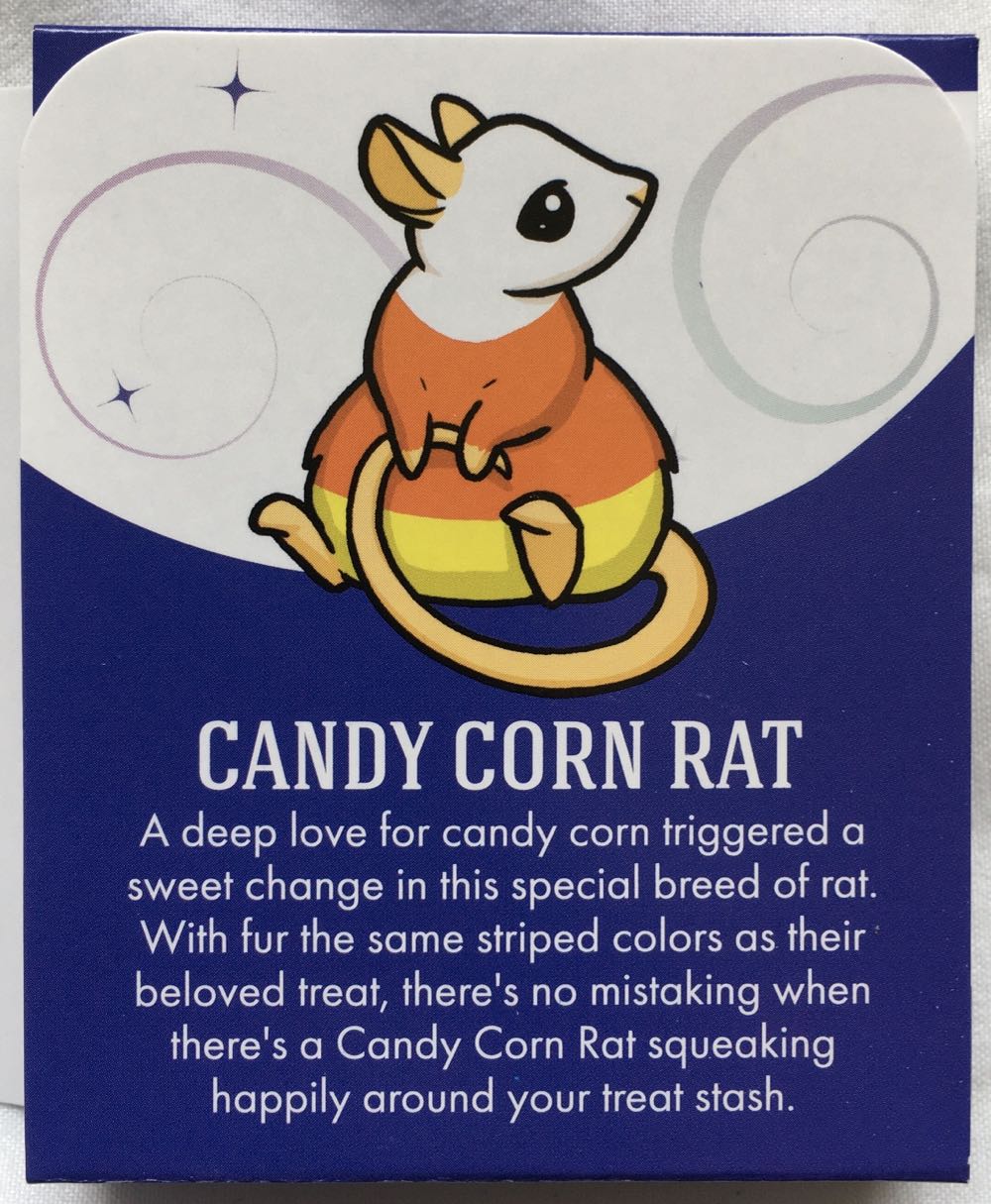 D&B Candy Corn Rat Halloween - Enamel Pin pin collectible [Barcode 810002711152] - Main Image 3