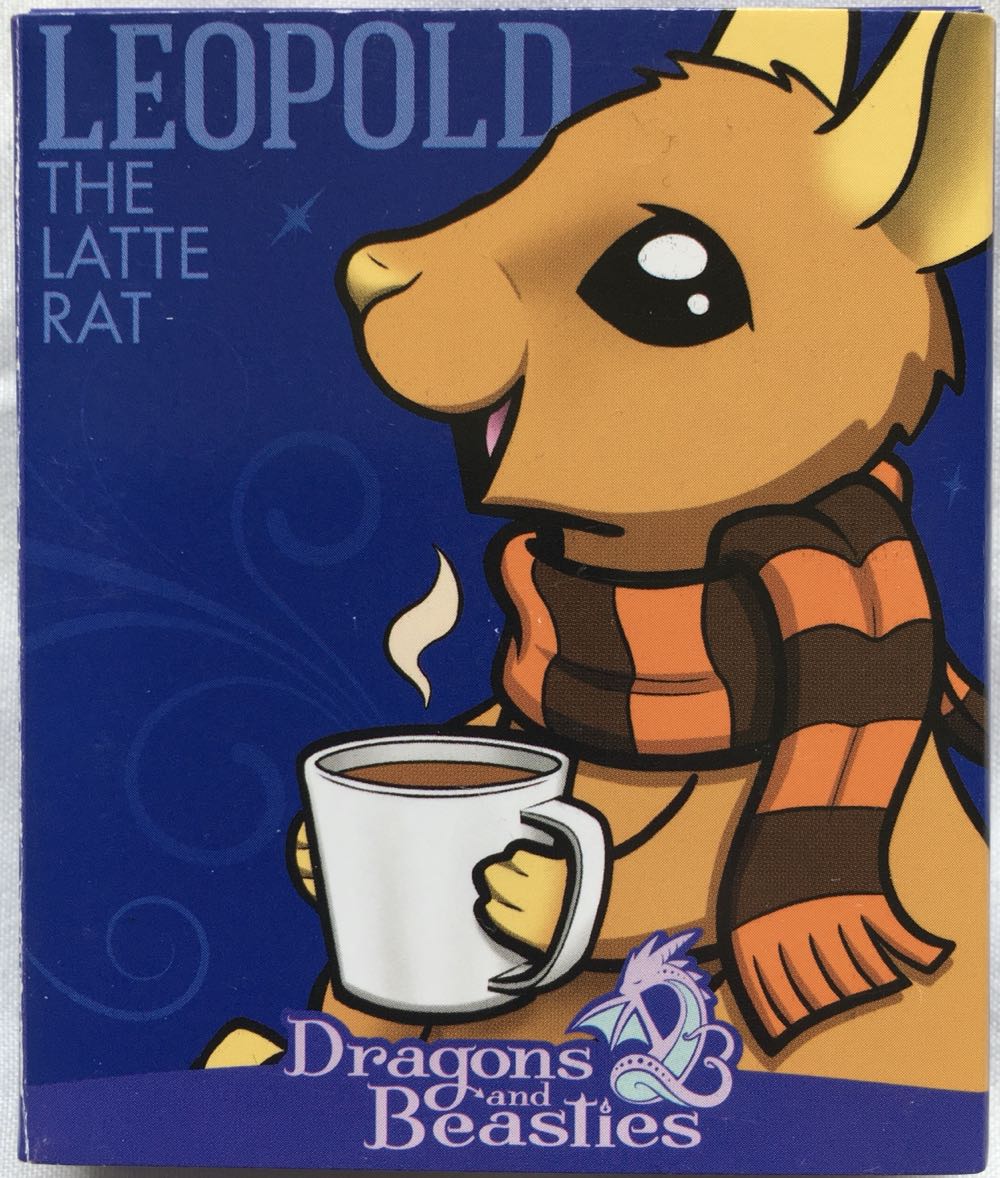 D&B Leopold The Latte Rat - Enamel Pin pin collectible [Barcode 810002711176] - Main Image 2