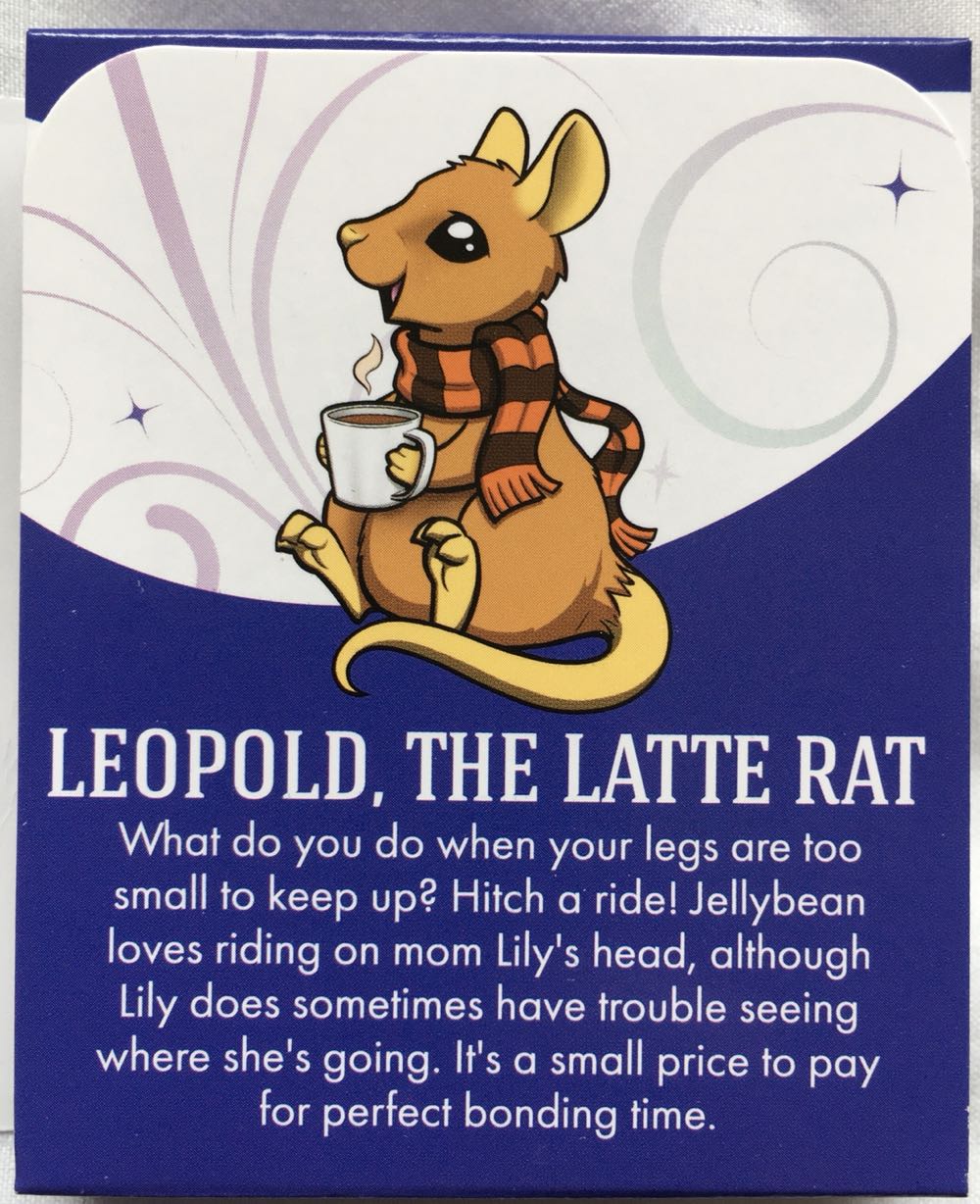 D&B Leopold The Latte Rat - Enamel Pin pin collectible [Barcode 810002711176] - Main Image 3