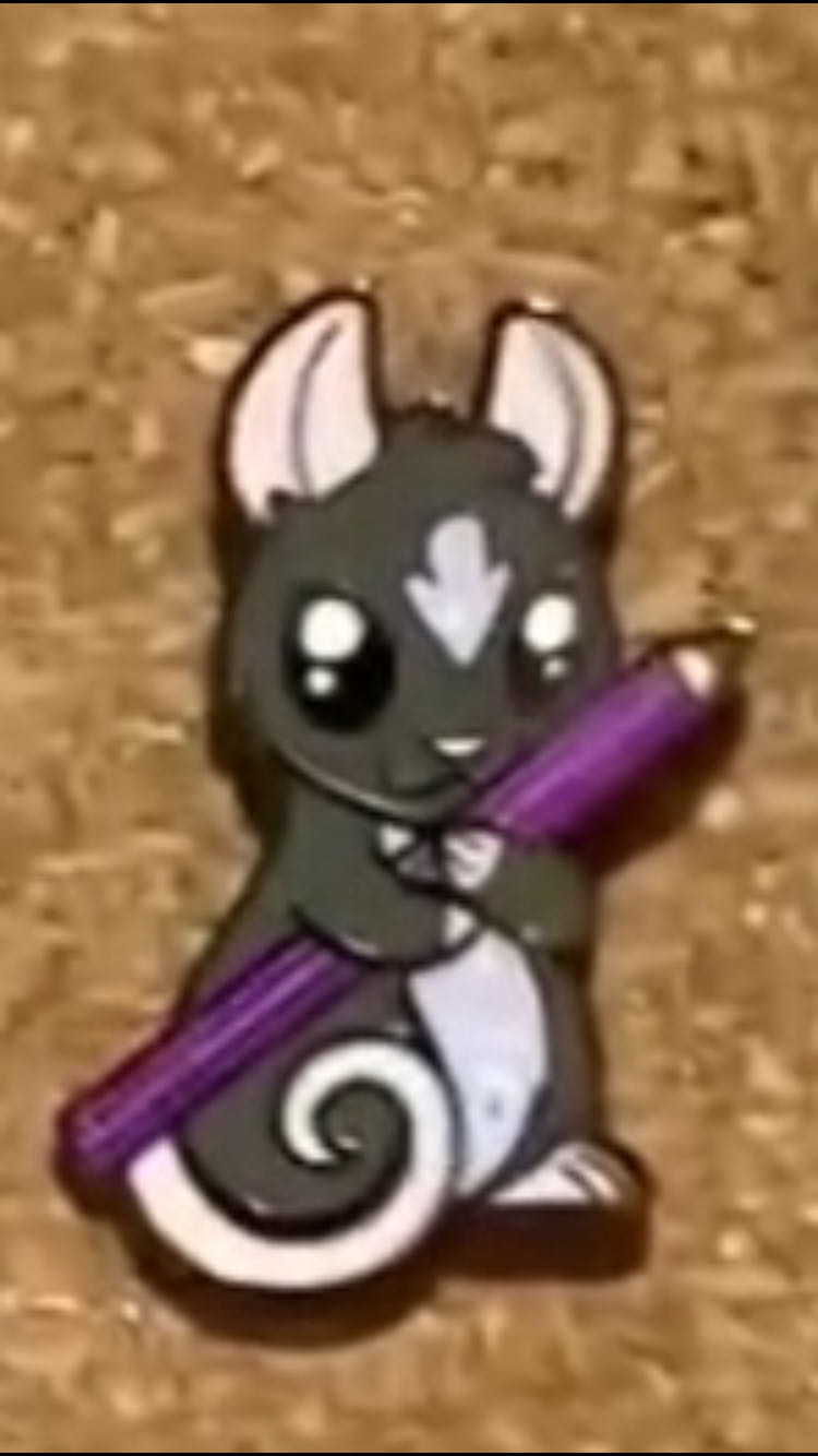 D&B & Lumi Spooky The Rat - Enamel Pin pin collectible - Main Image 2