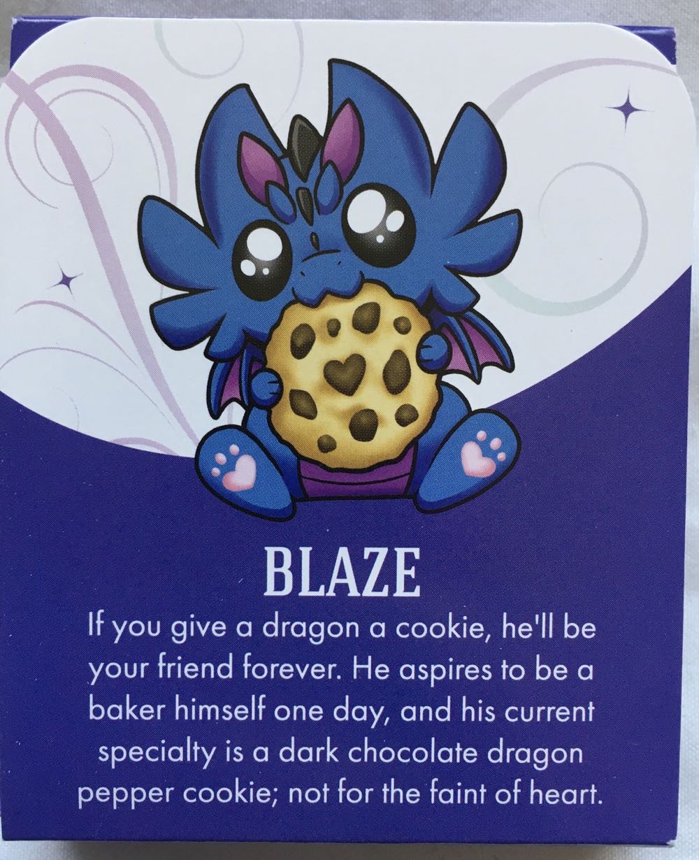 D&B Blaze Cookie Dragon - Enamel Pin pin collectible [Barcode 810002711244] - Main Image 3