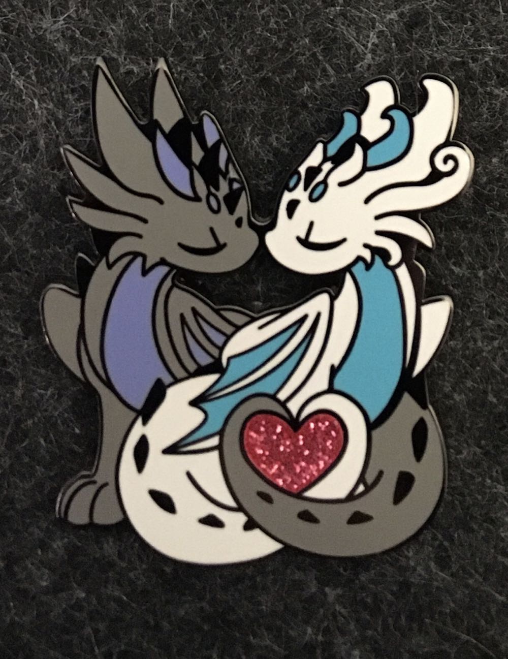 Galaxy Melting Ice Cream Enamel Pin