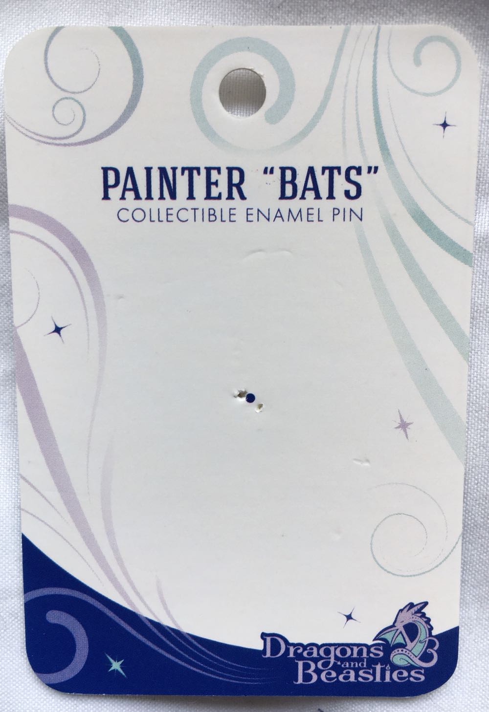 D&B Painter “Bats” The Artist Rat - Enamel Pin pin collectible [Barcode 810002710766] - Main Image 2