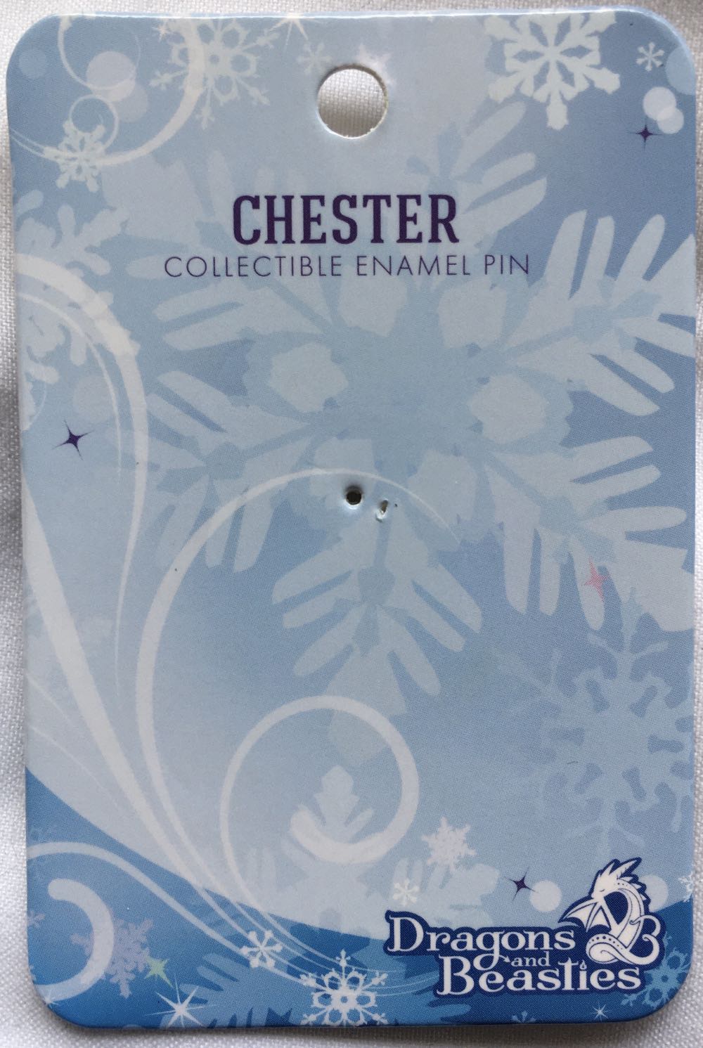 D&B Chester Holiday Dragon - 2020 Holiday Mystery Box - Enamel Pin pin collectible - Main Image 2