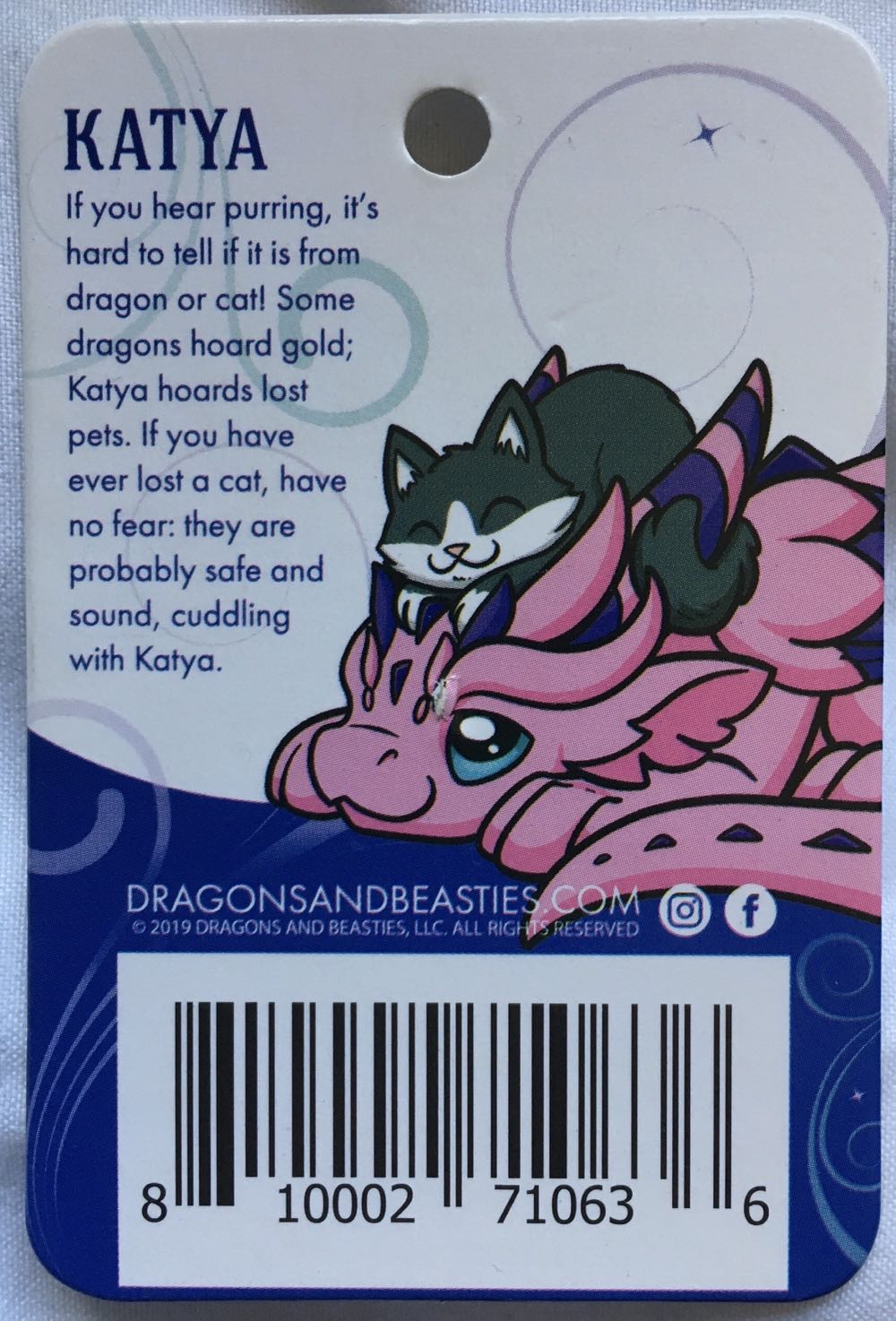 D&B Katya Dragons With Friends - Enamel Pin pin collectible [Barcode 810002710636] - Main Image 2