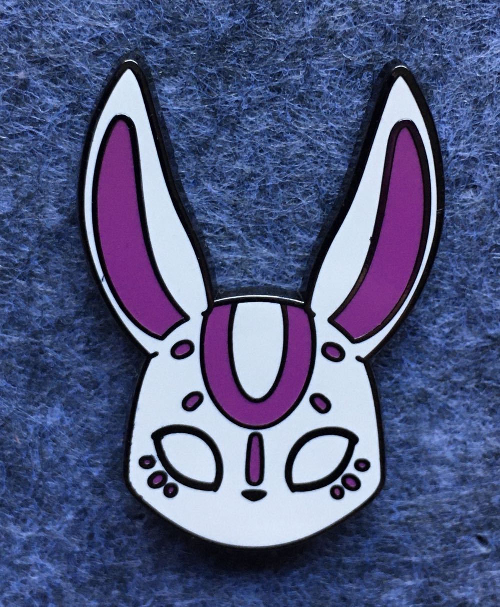 Black And White Eeyore Pin