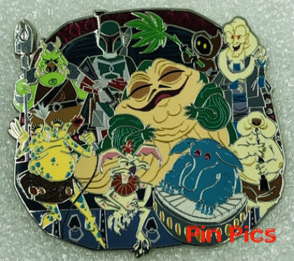 Jabba, Boba Fett and Friends - Star Wars - Supporting Cast pin collectible - Main Image 1