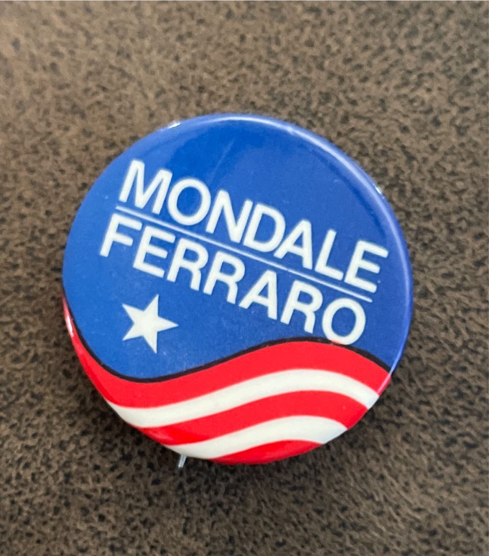 Mondale/Ferraro - Presidential pin collectible - Main Image 2