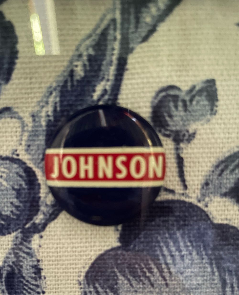 Johnson  pin collectible - Main Image 2