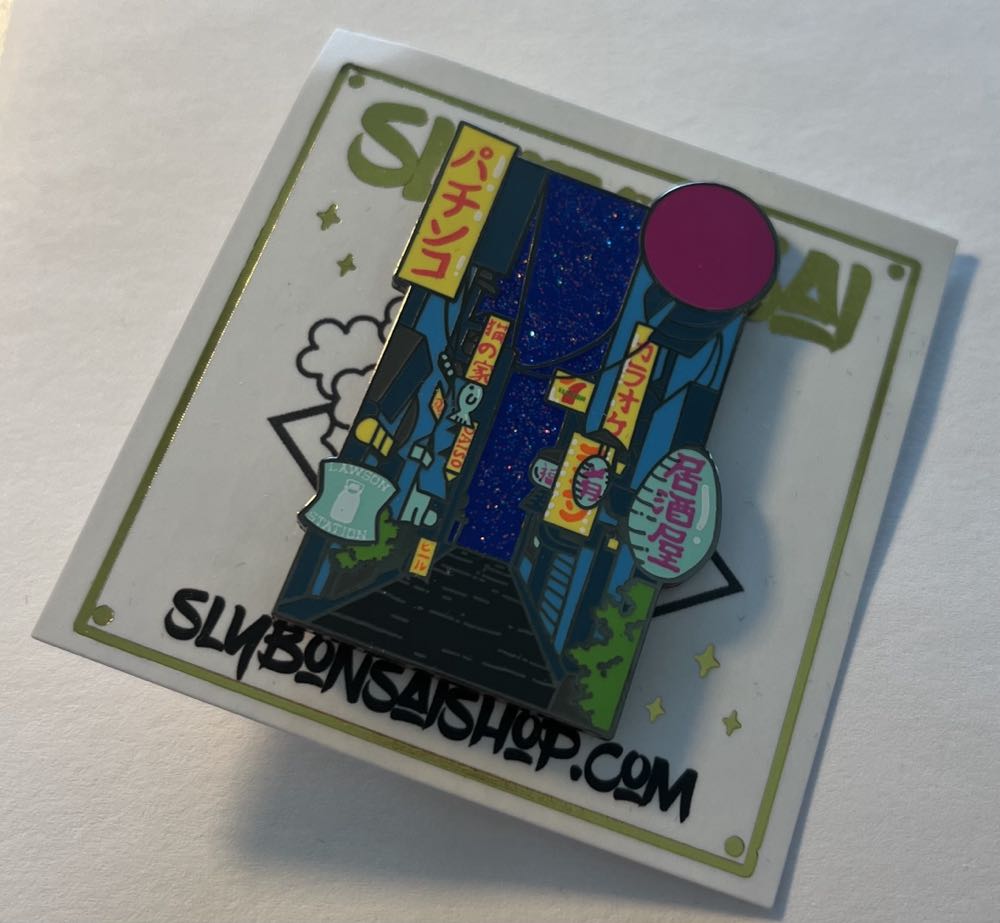 Japanese City  pin collectible - Main Image 2