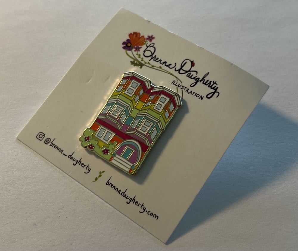 Victorian House  pin collectible - Main Image 2