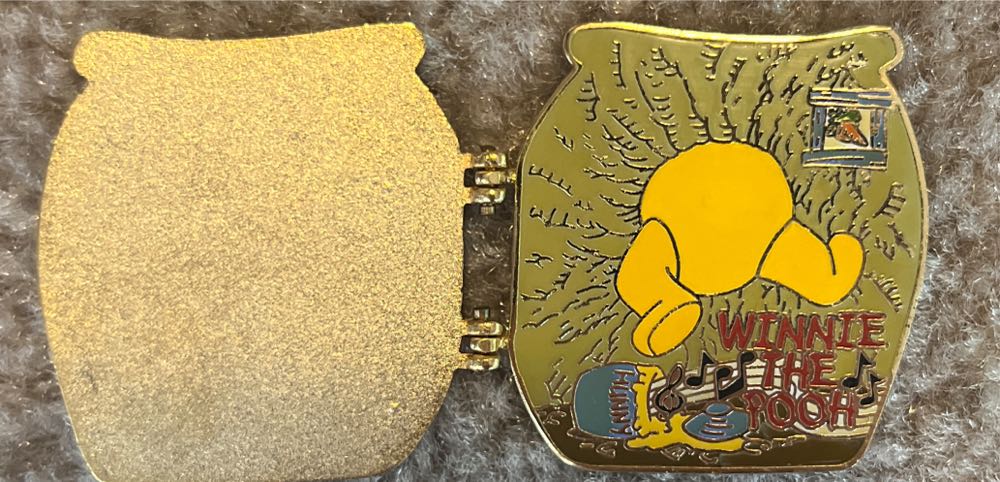 Winnie The Pooh - Stuck In The Honey Hole  pin collectible - Main Image 2