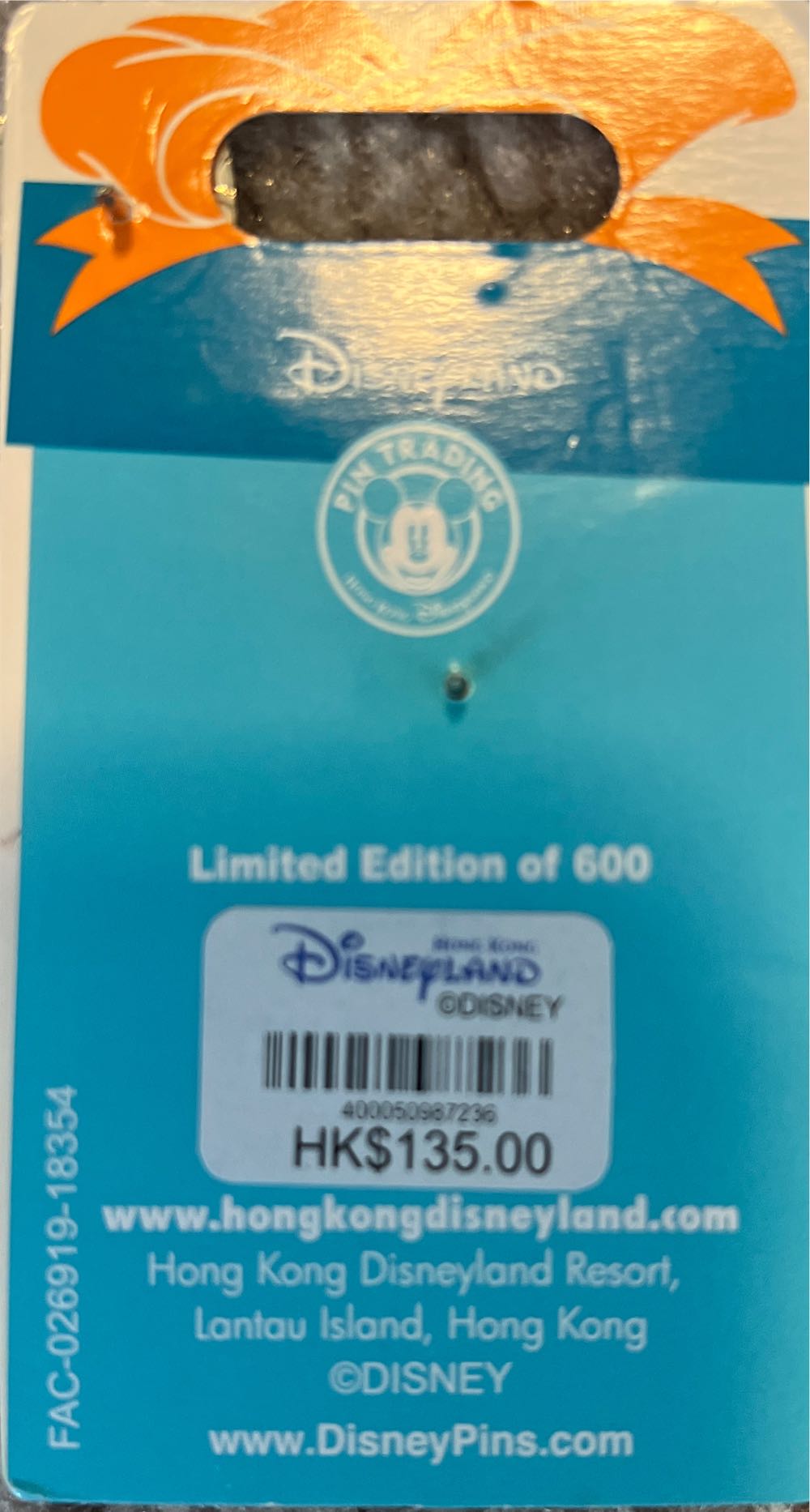 HKDL - Winnie The Pooh  pin collectible - Main Image 2