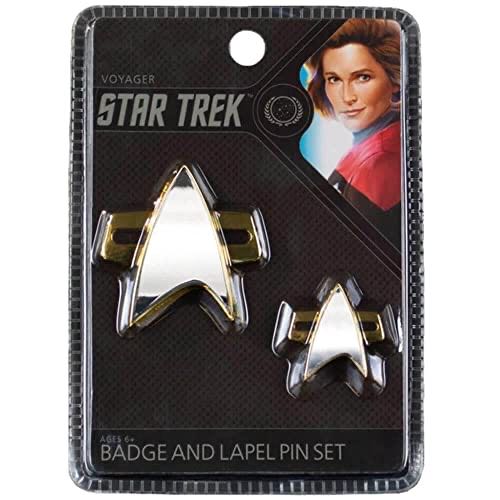 Star Trek: Voyager Badge And Pin Set  pin collectible [Barcode 812095025130] - Main Image 1