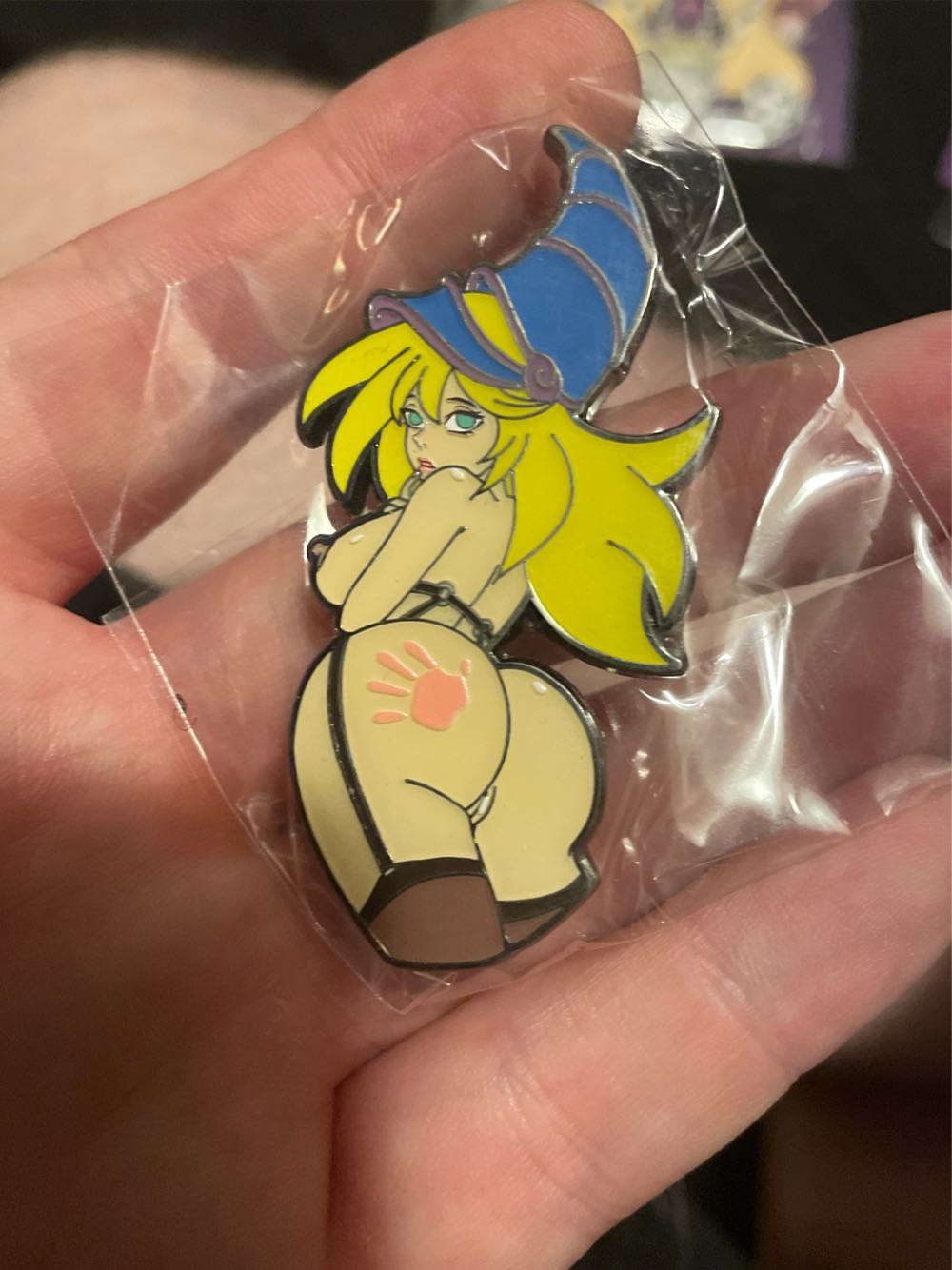 Aro Griffin Legendary Pride Pin Gay Breakfast