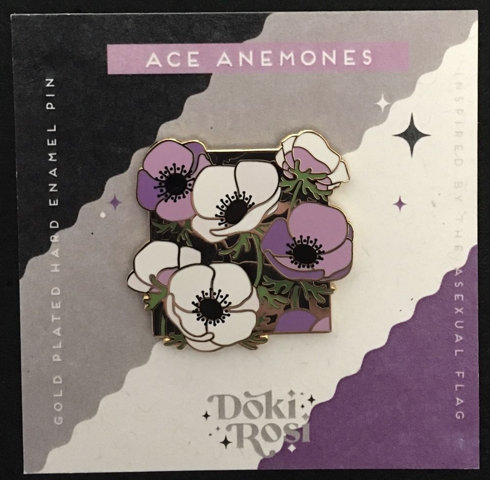 Ace Anemones Doki Rosi - Gold Plated Hard Enamel pin collectible - Main Image 2
