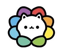 Neo Bear Paws Of Non Binary Pin Paws Of Pride - Gold Plated Hard Enamel pin collectible - Main Image 4