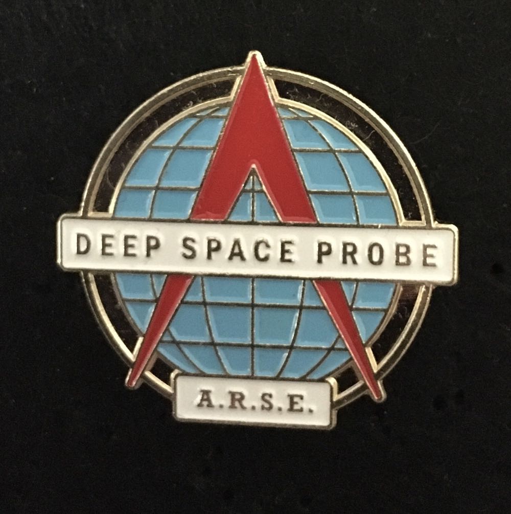 A.R.S.E Logo Pin | Deep Space Probe | Maiden Voyage pin - Metal Pin pin collectible - Main Image 3