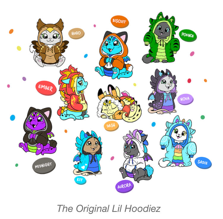 D&B Sadie Lil Hoodiez (Original) - Enamel Pin pin collectible - Main Image 4