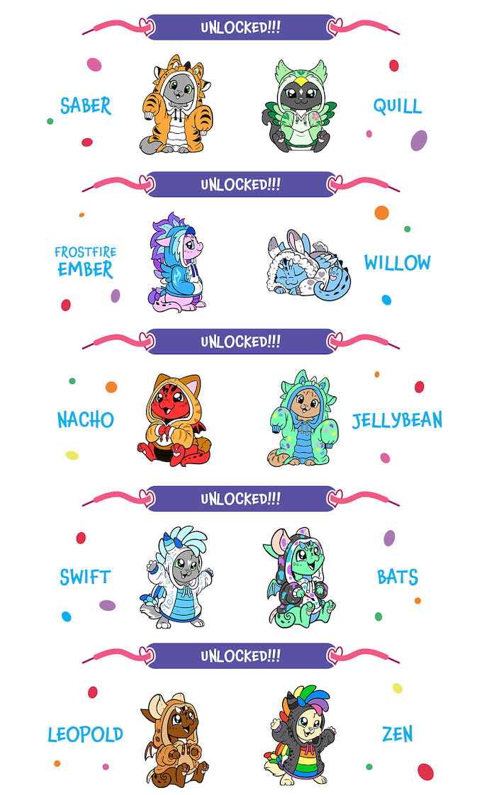 D&B Saber Lil Hoodiez (Stretch Goal) - Enamel Pin pin collectible - Main Image 4