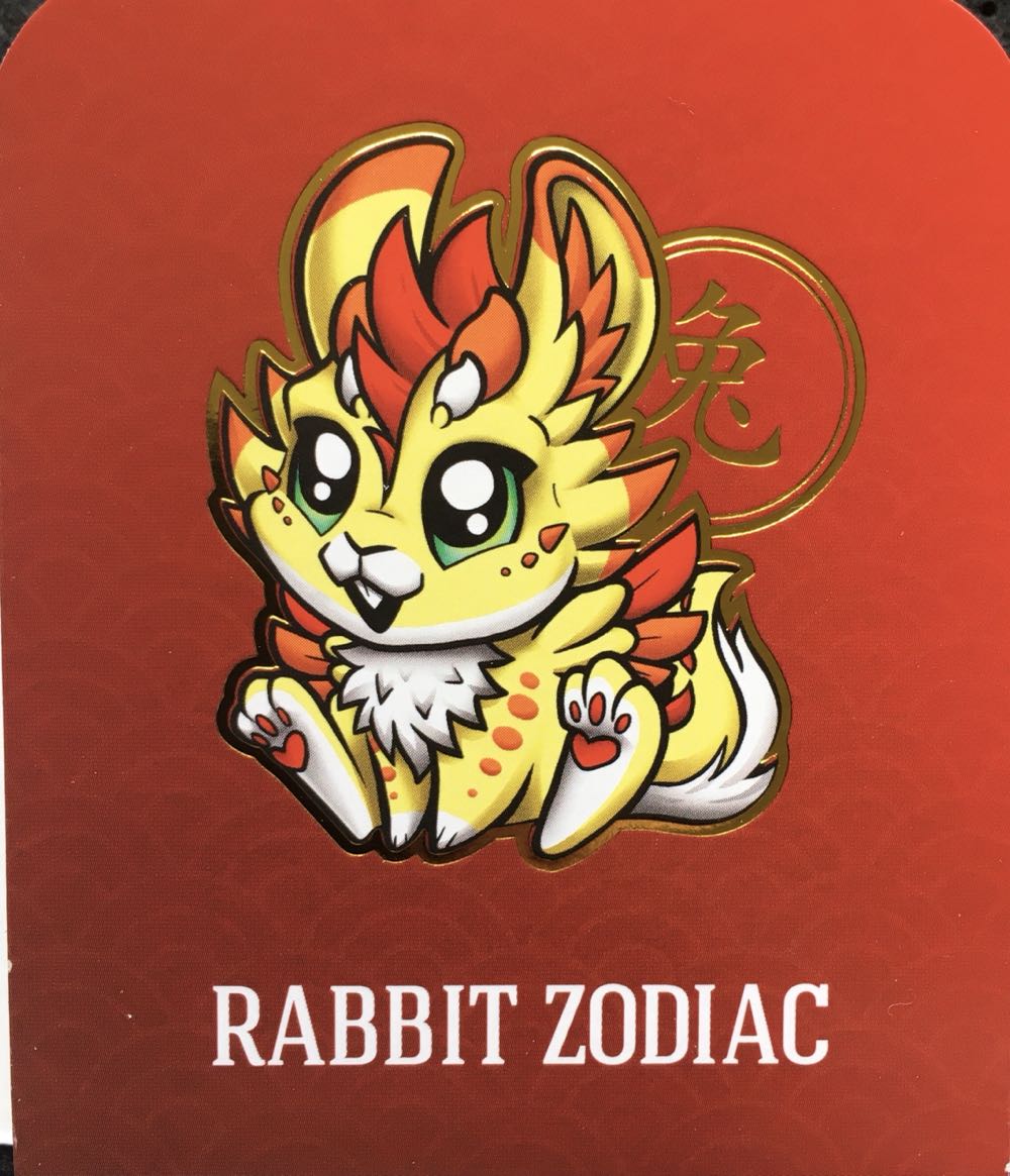 D&B Rabbit Chinese Zodiac - Enamel Pin pin collectible [Barcode 810002711626] - Main Image 3