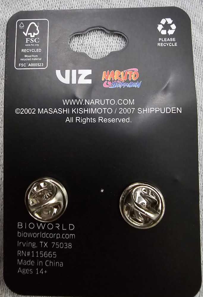 Naruto Shippuden Akatsuki Logo  pin collectible - Main Image 2