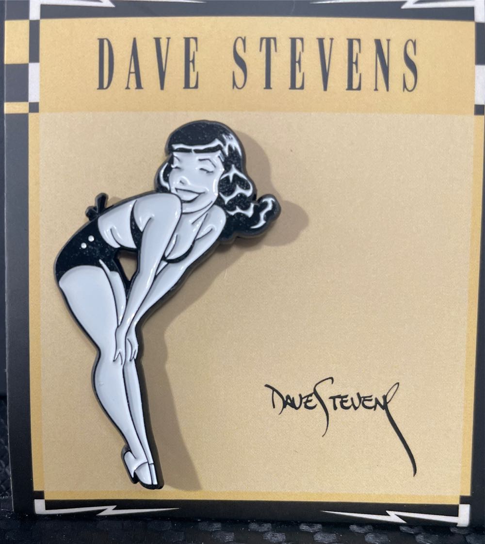 “Betty Pin”, Dave Stevens 019/100  pin collectible [Barcode 762221364094] - Main Image 2