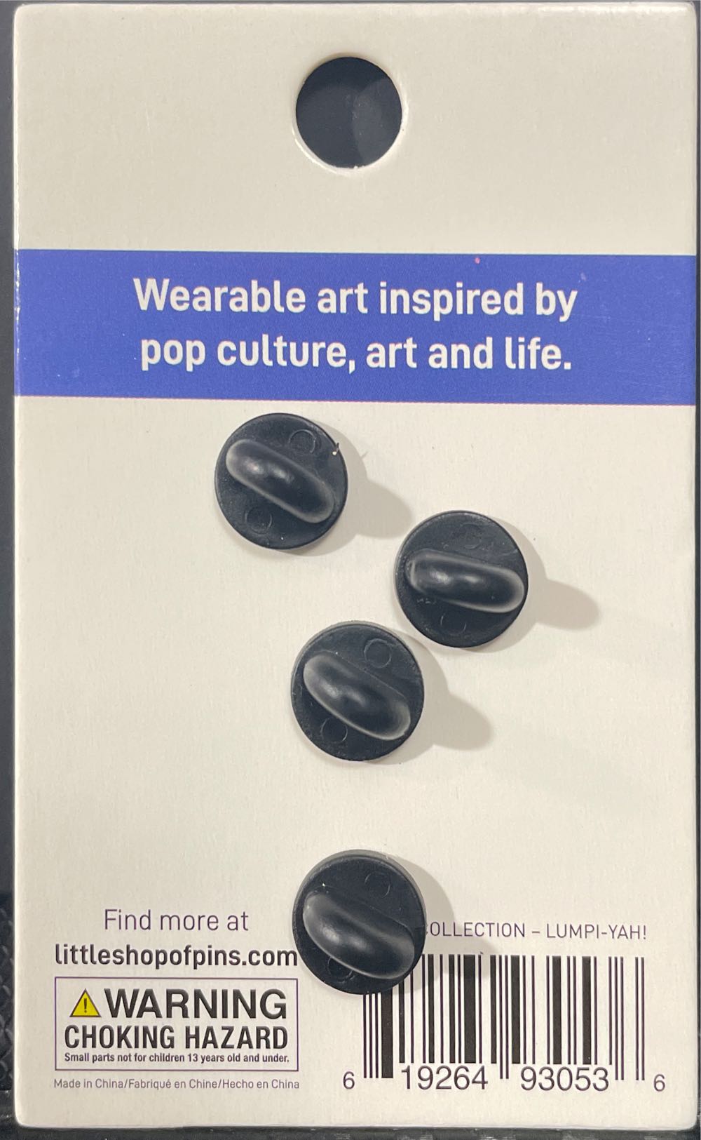 Lumpi-YAH - Random pin collectible [Barcode 619264930536] - Main Image 2