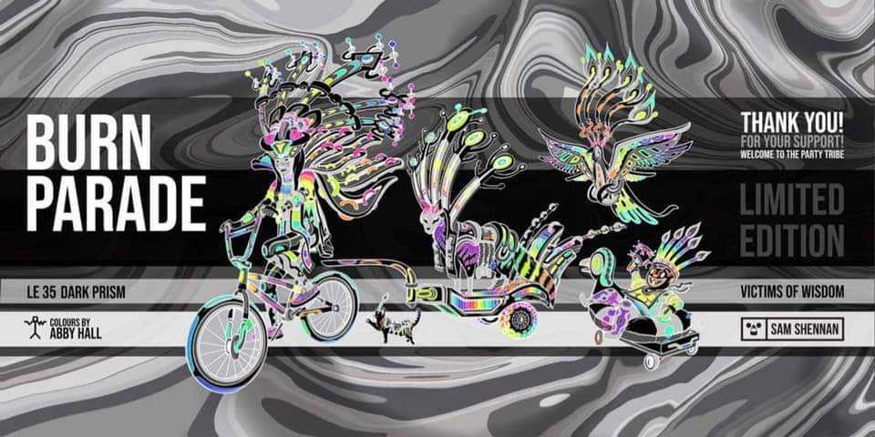 Burn Parade (Dark Prism) - Enamel Pin pin collectible - Main Image 2