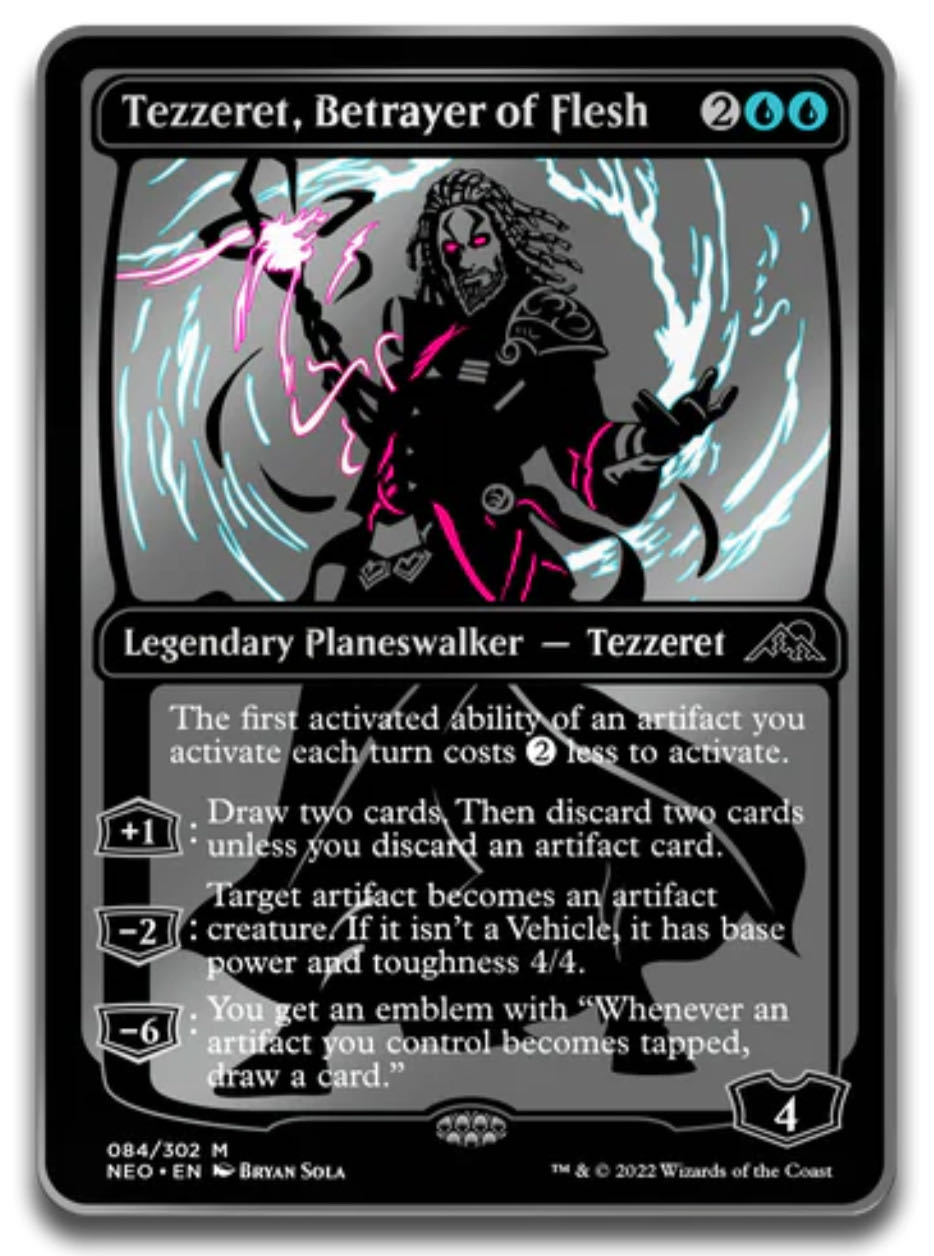 Tezzeret, Betrayer Of Flesh - Hard Enamel pin collectible - Main Image 3