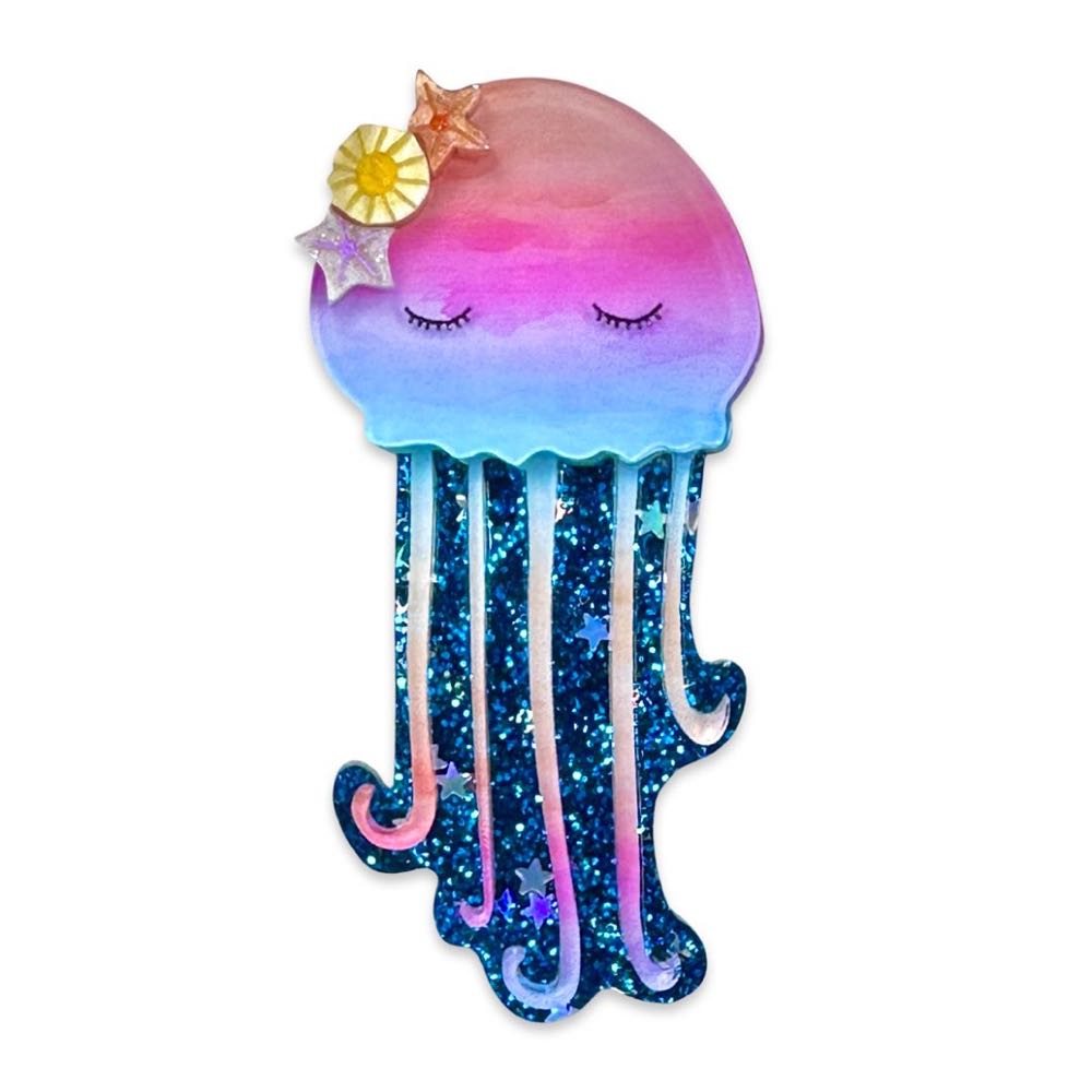 Wintersheart - Maxie the Jellyfish - Brooch pin collectible - Main Image 2