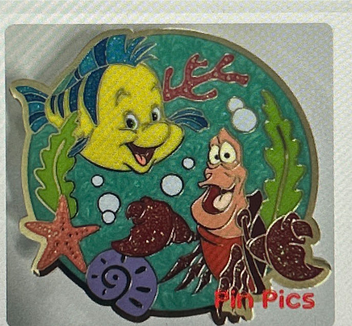 Little Mermaid Sidekicks - Limited Edition 300 pin collectible - Main Image 1